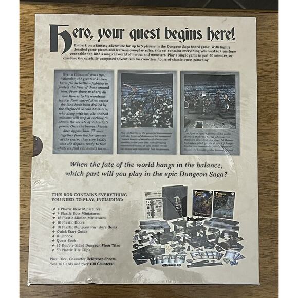 Dungeon Saga: The Dwarf King's Quest 2015 Mantic, New and Sealed - Picture 2 of 14